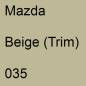 Preview: Mazda, Beige (Trim), 035.